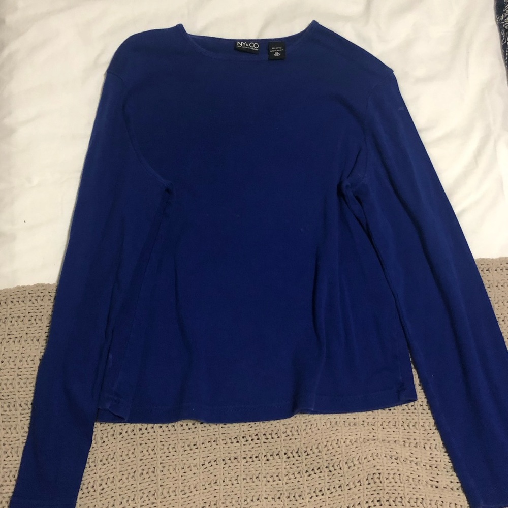 NY & Co Royal Blue Sweater